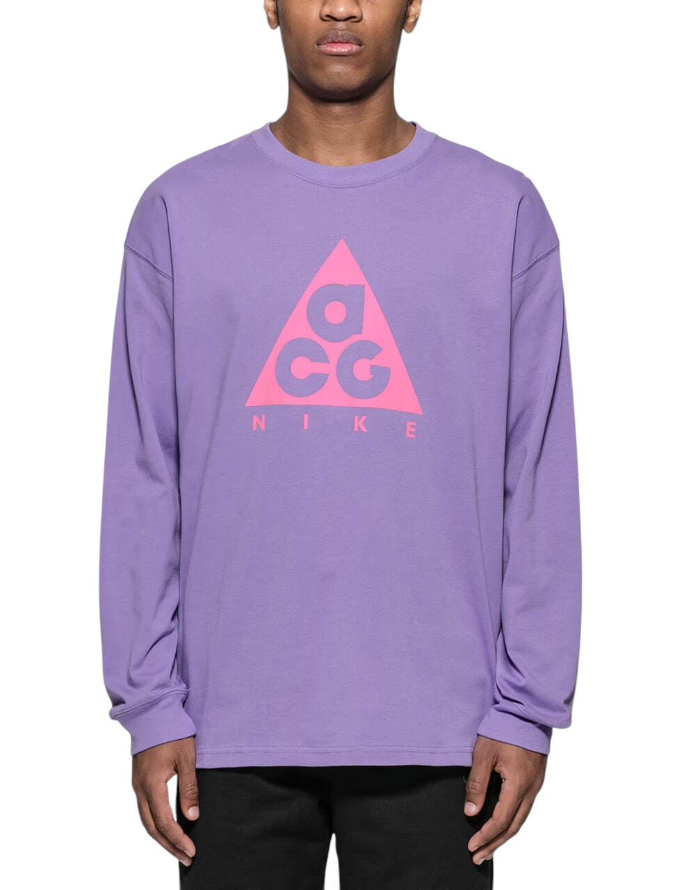 Nike ACG Long Sleeve Logo Tee Light Purple