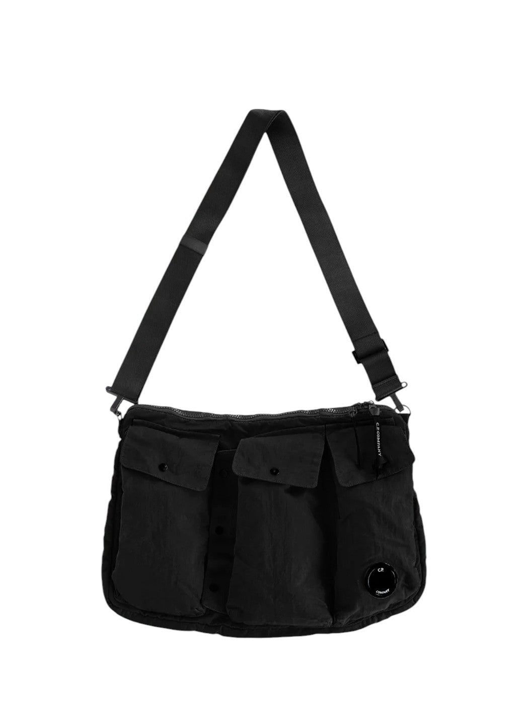 バッグ C.P. COMPANY - NYLON B UTILITY PACK Сумка C.P. Company Nylon B Utility Pack Black - UNIFORM