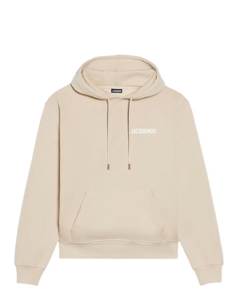 Jacquemus Le Sweatshirt Hoodie Beige