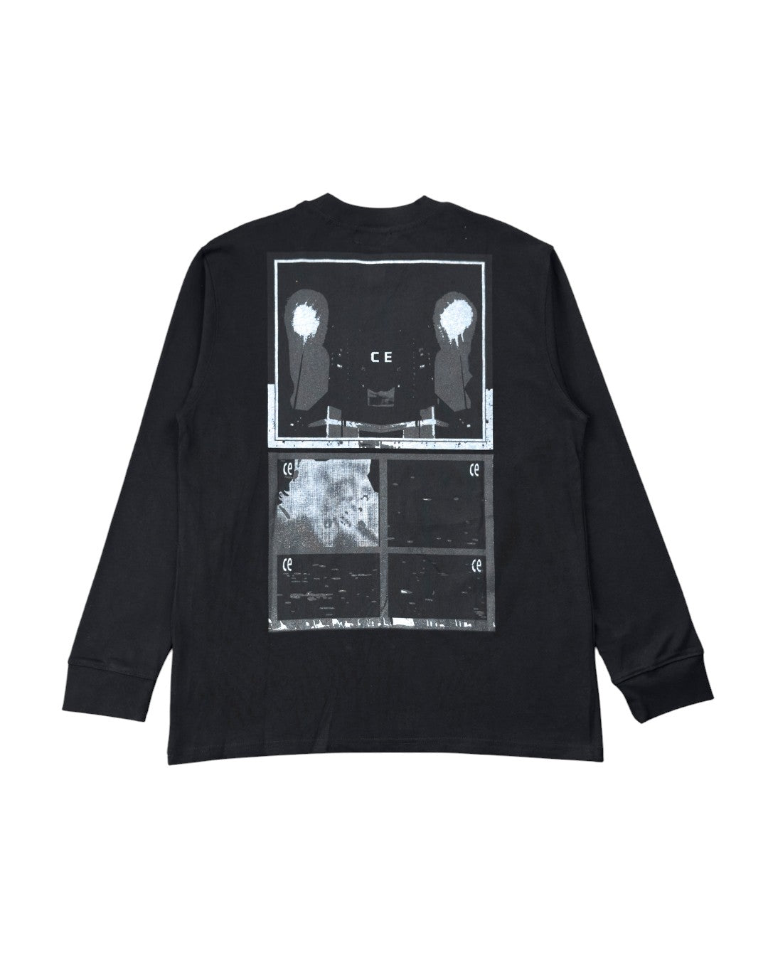 CAV EMPT Long Sleeve Dark City Tee Black CAV122 - UNIFORM