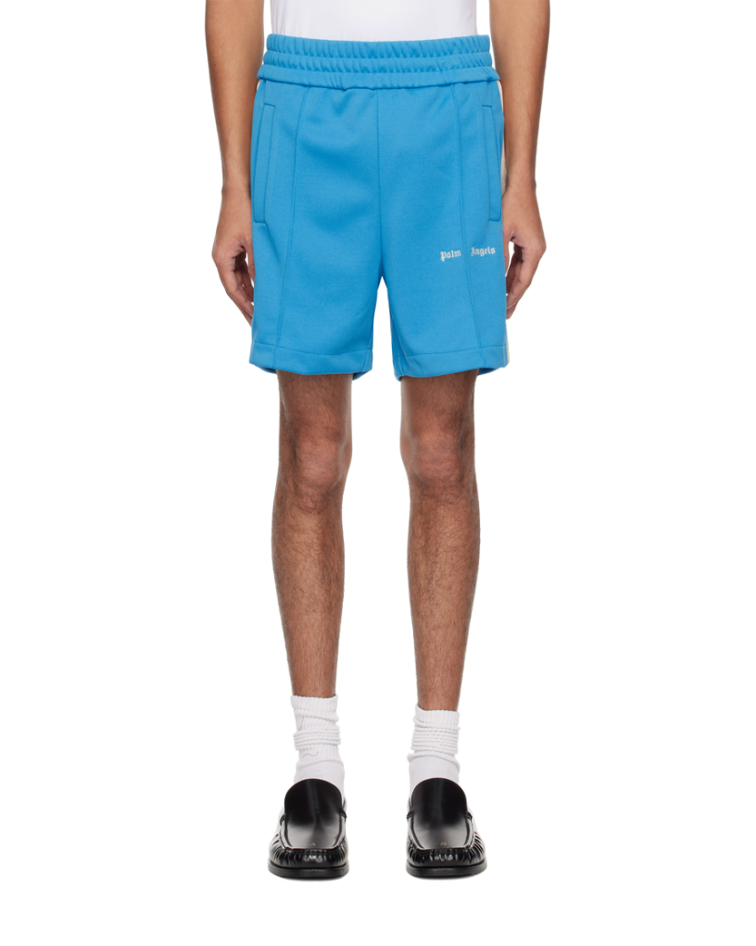 Palm Angels Classic Track Shorts Light Blue