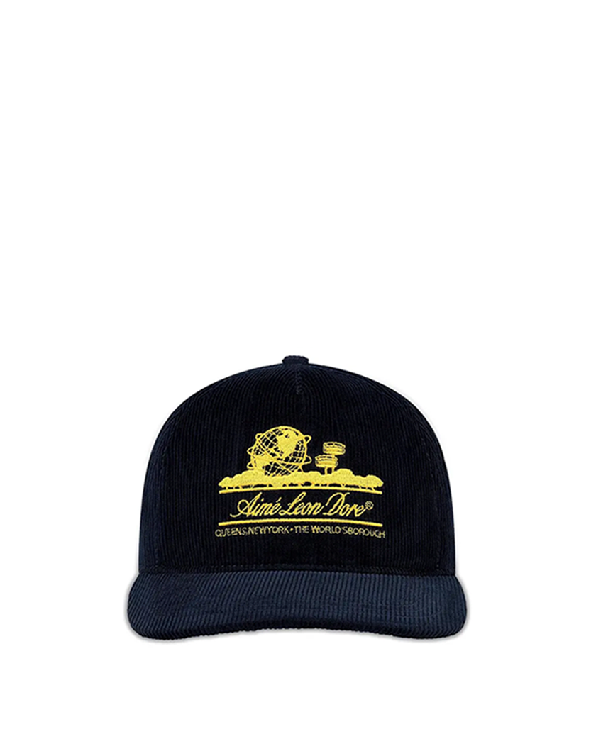 Кепка Aime Leon Dore Corduroy Unisphere Hat Navy - UNIFORM