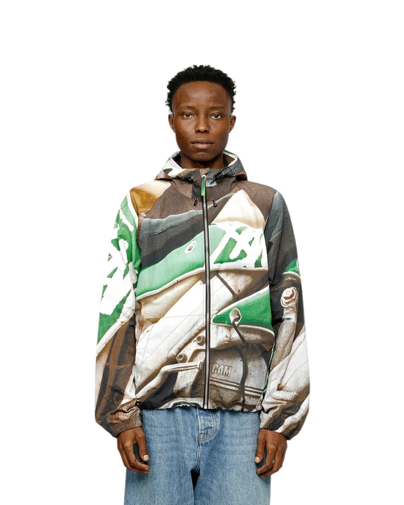 STUSSY Beach Shell Jacket Baja Print