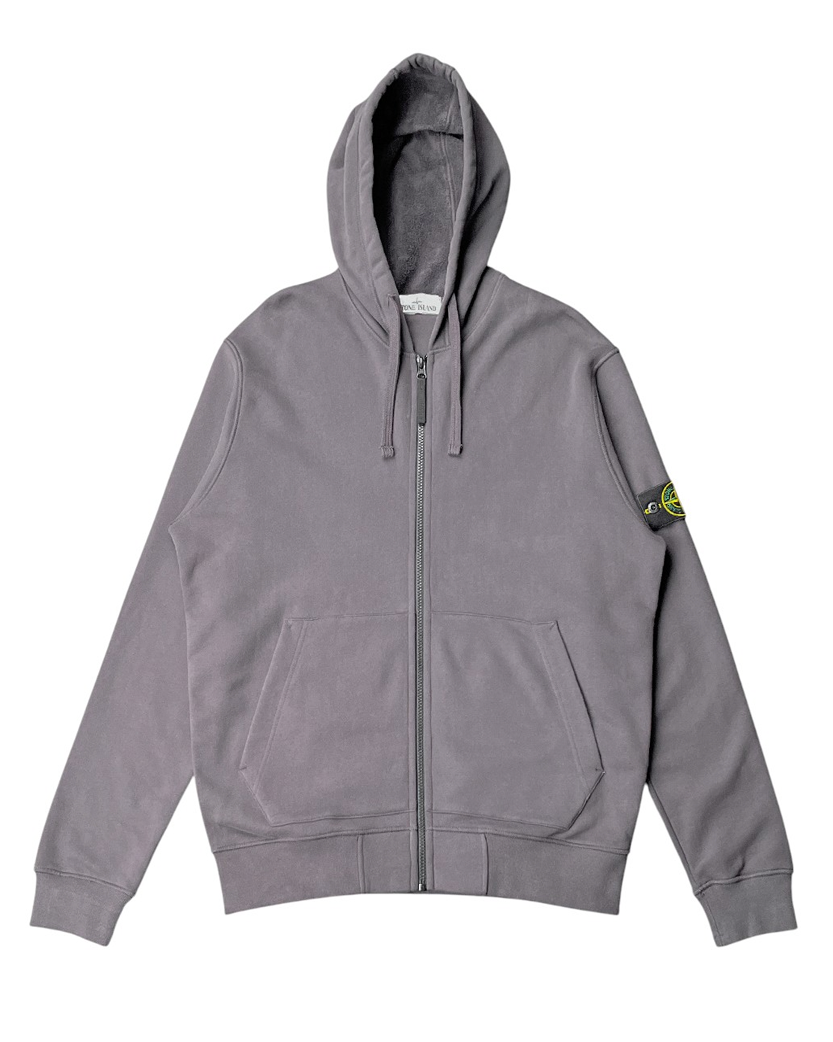 64220 Zip Hooded Sweatshirt Grey SI0141-GY