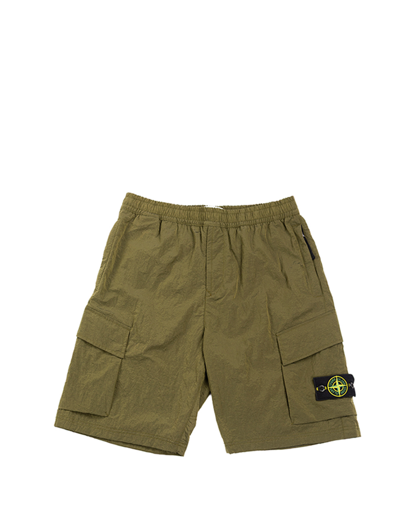 L0219 Nylon Metal ECONYL Shorts Olive SI0263-OL