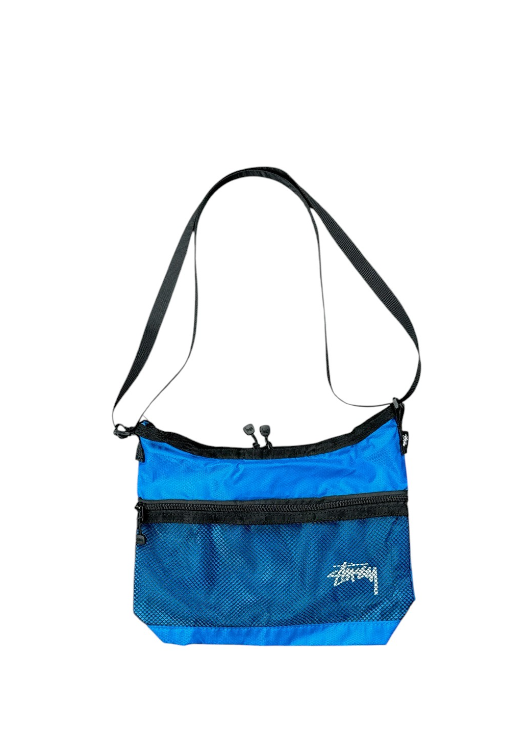 STUSSY Lightweight Shoulder Bag Blue - UNIFORM