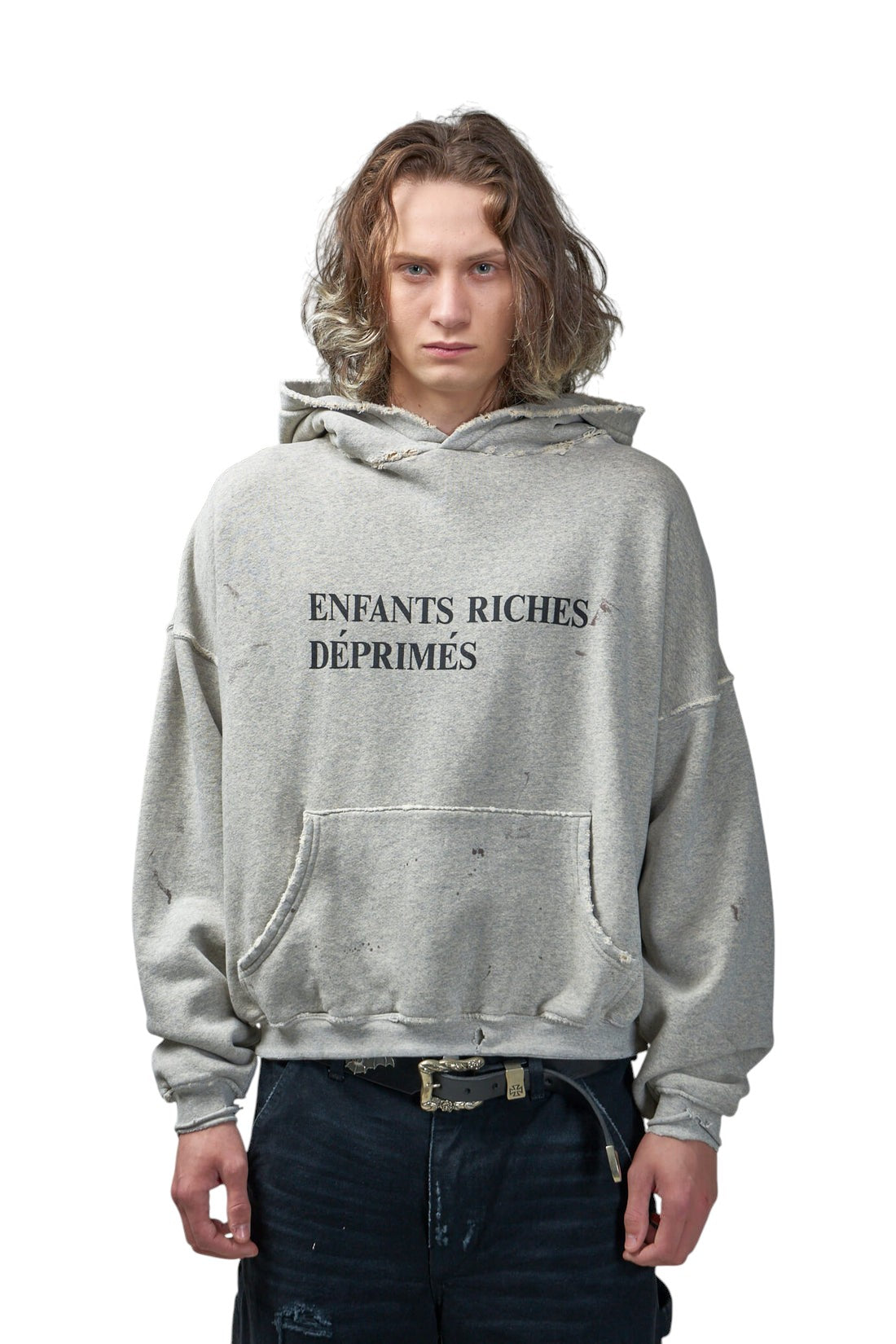 Худі Enfants Riches Deprimes Classic Logo Hoodie Grey - UNIFORM