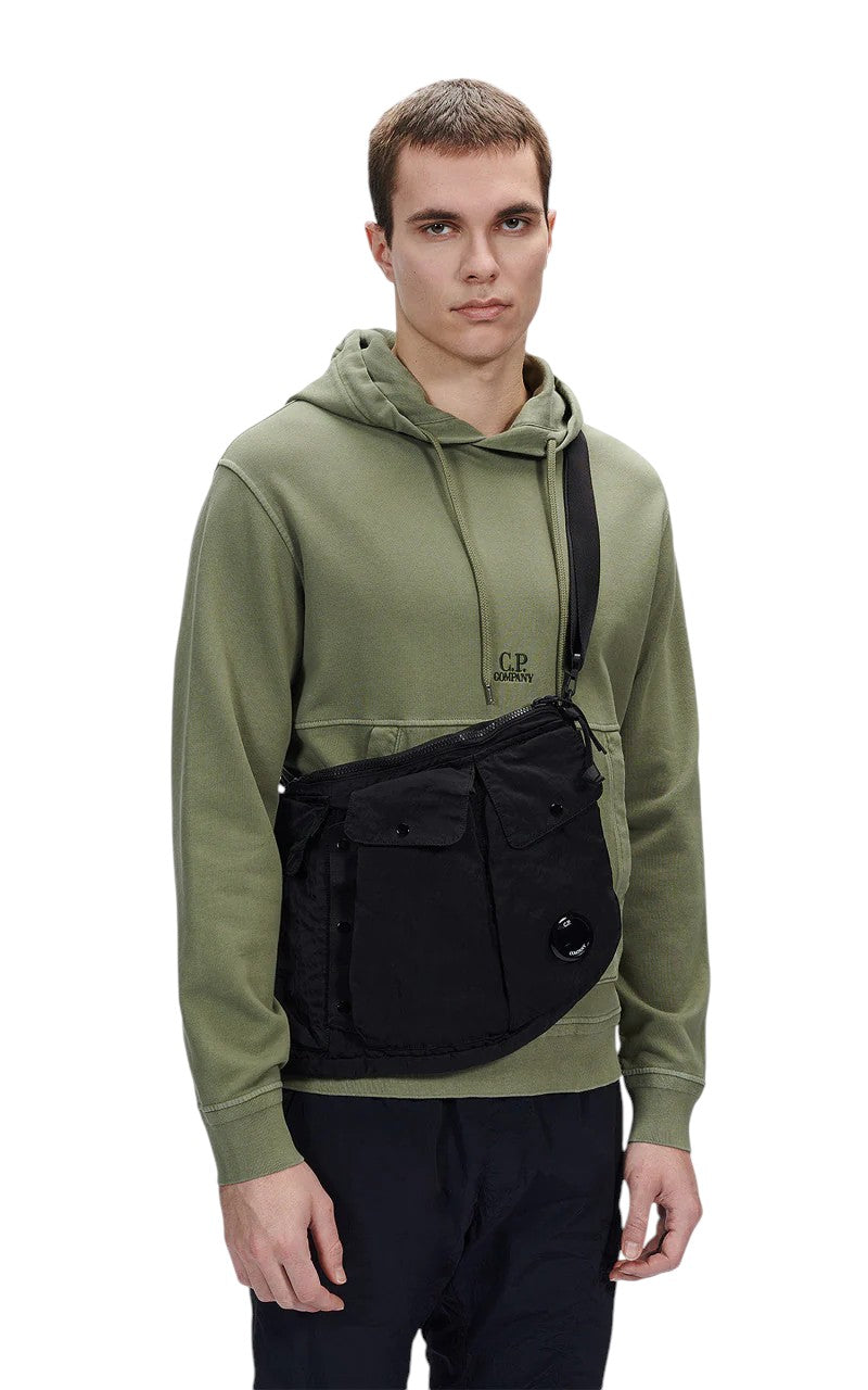 バッグ C.P. COMPANY - NYLON B UTILITY PACK Сумка C.P. Company Nylon B Utility Pack Black - UNIFORM