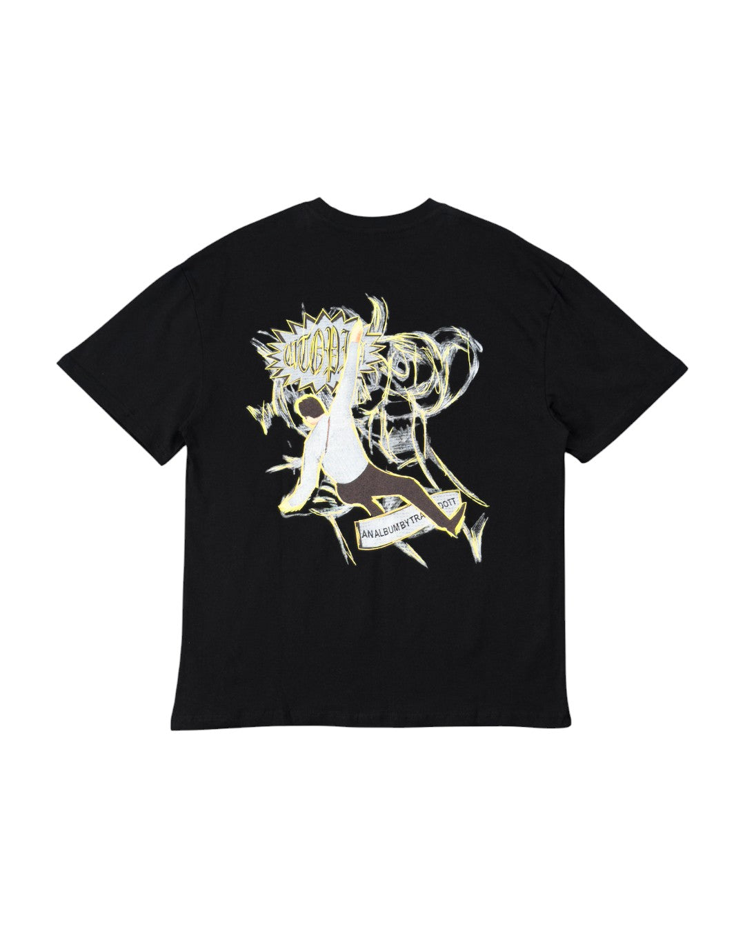 Travis Scott Cactus Jack Utopia T-Shirt Black - UNIFORM