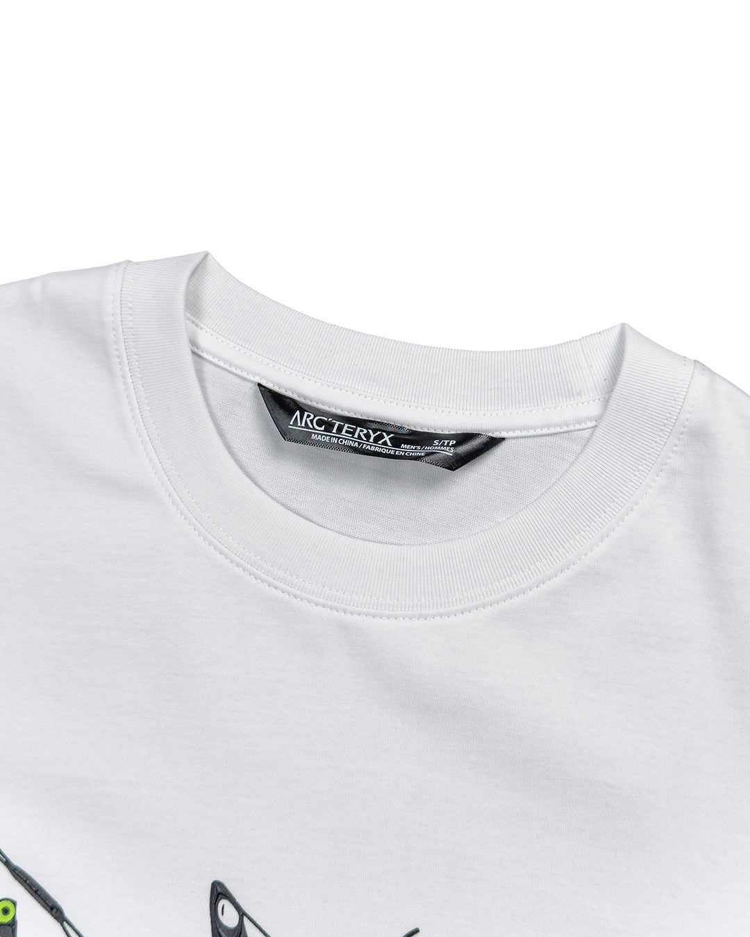 Футболка Arcteryx x Jil Sander Logo T-Shirt White - UNIFORM