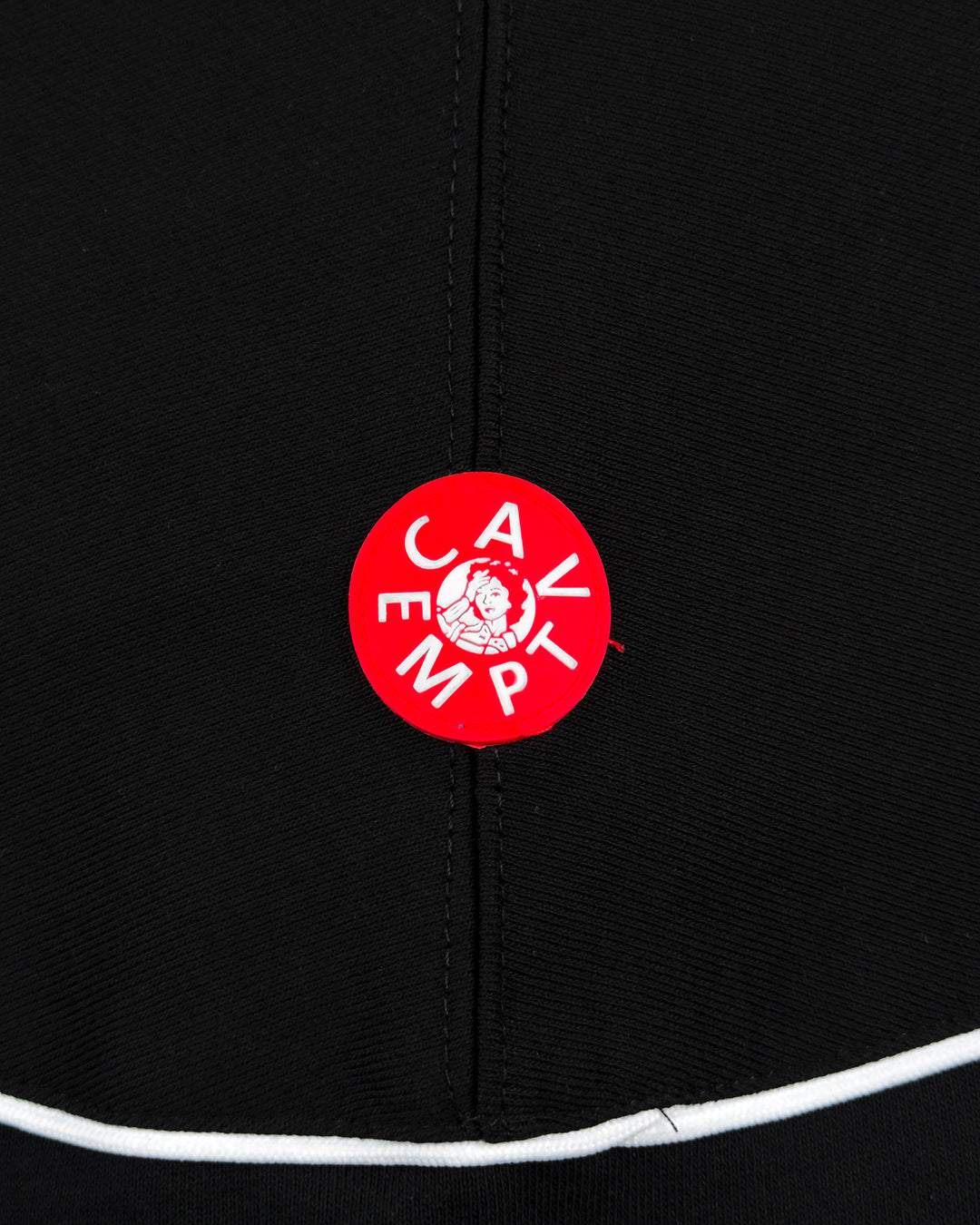 CAV EMPT White Line Heavy Hoody Black CAV141 UNIFORM