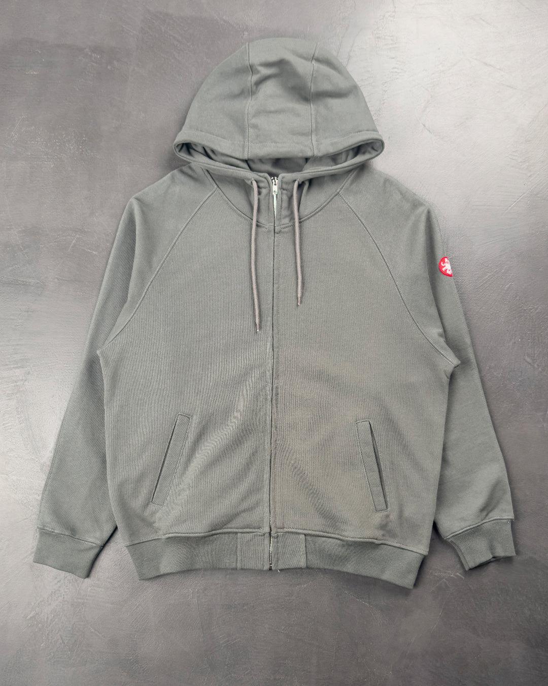 CAV EMPT Overdye Zip Big Heavy Hoody CAV131 UNIFORM