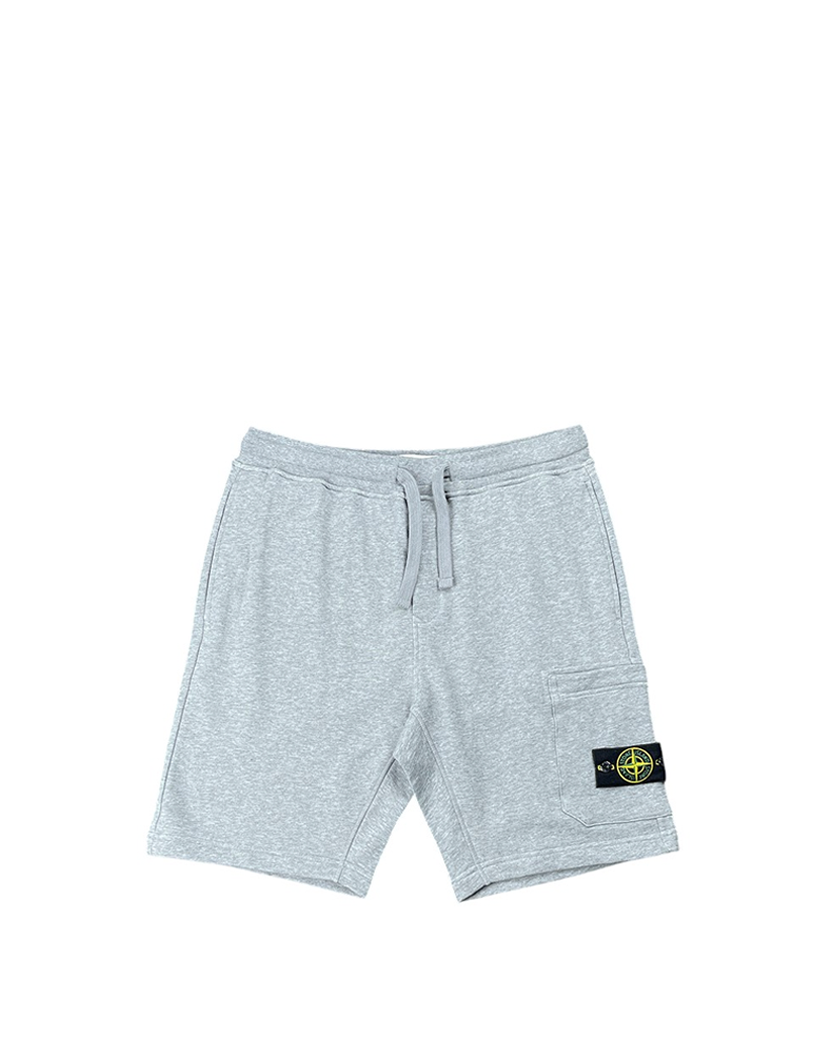 64651 Garment-Dyed Cotton Shorts Grey SI0167-GY