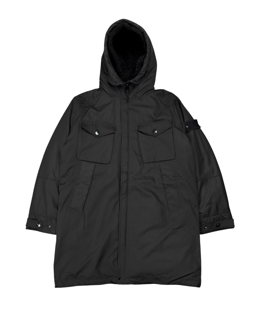 24FW Long Down Jacket Black SI0241-BK
