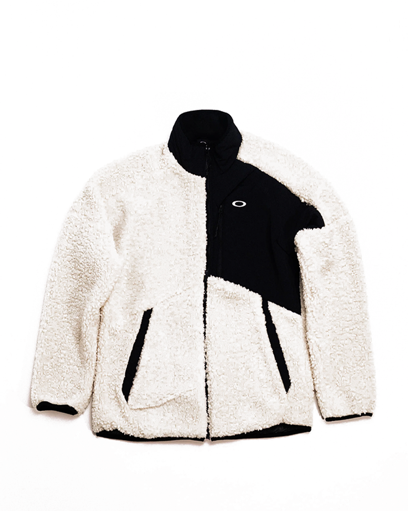 Oakley Vintage Polar Fleece Jacket White - UNIFORM