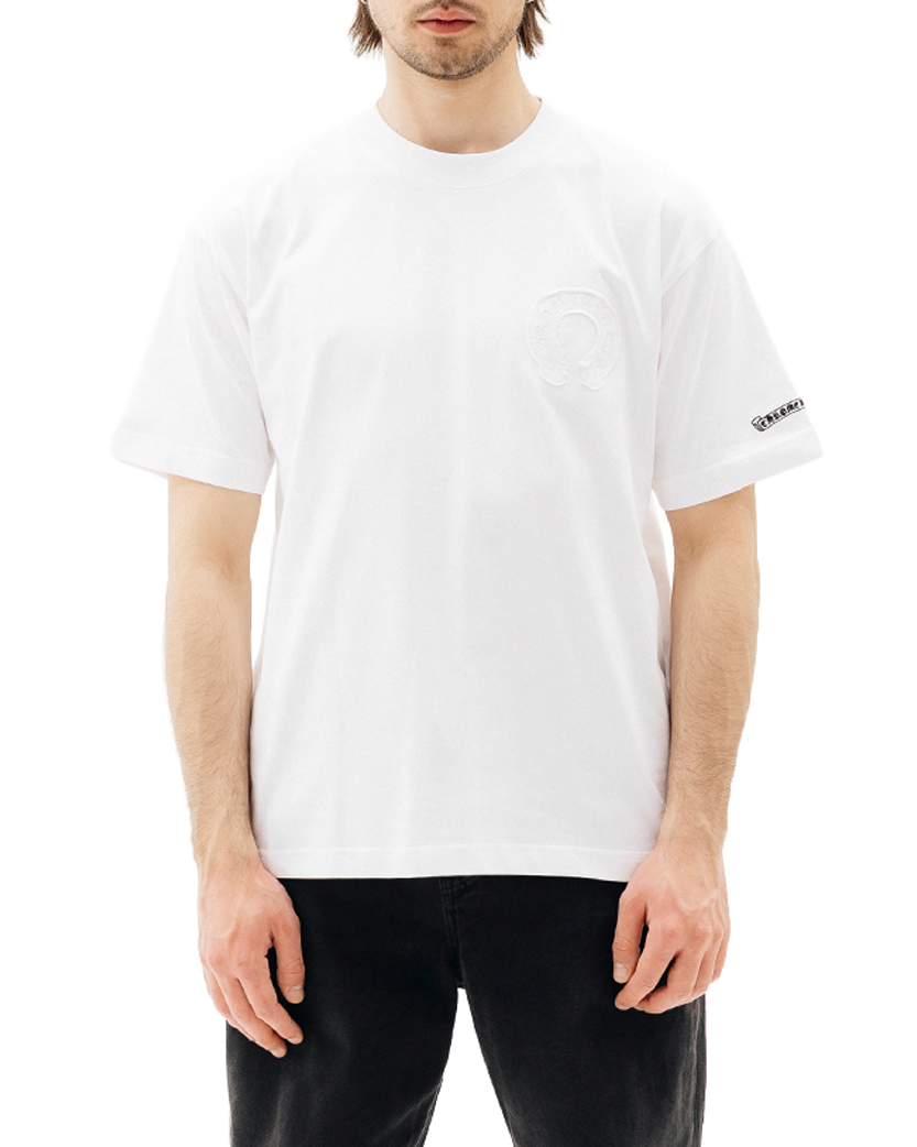 1*1様 CHROME HEARTS ホワイト Tシャツ ポケット付き Футболка Chrome Hearts T-Shirt White CH101-WT - UNIFORM