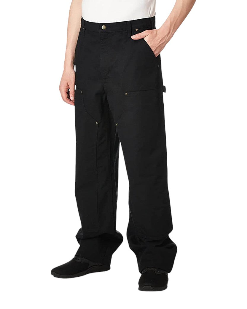 Carhartt WIP B136 Carhartt Double Front Dungarees Black