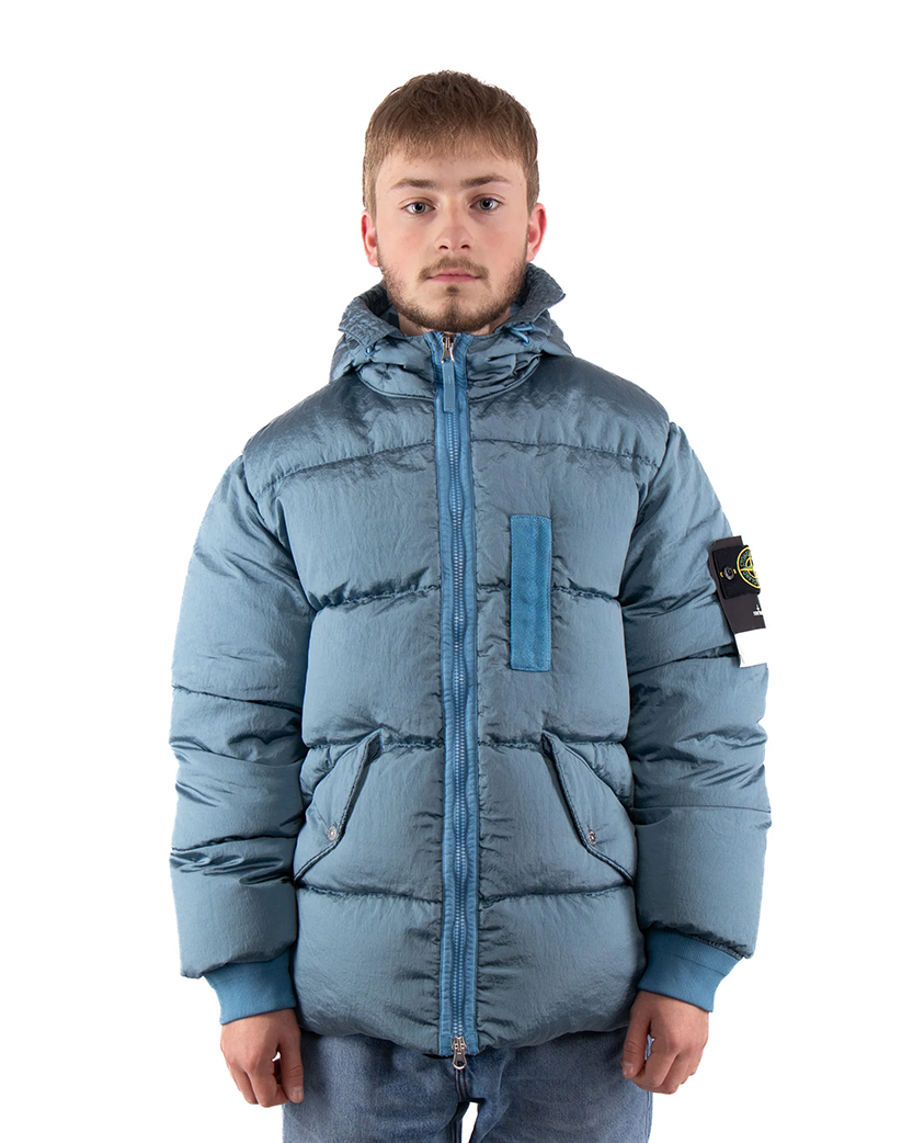 Пуховик 43619 Nylon Metal Down Jacket Blue SI0238-BL - UNIFORM