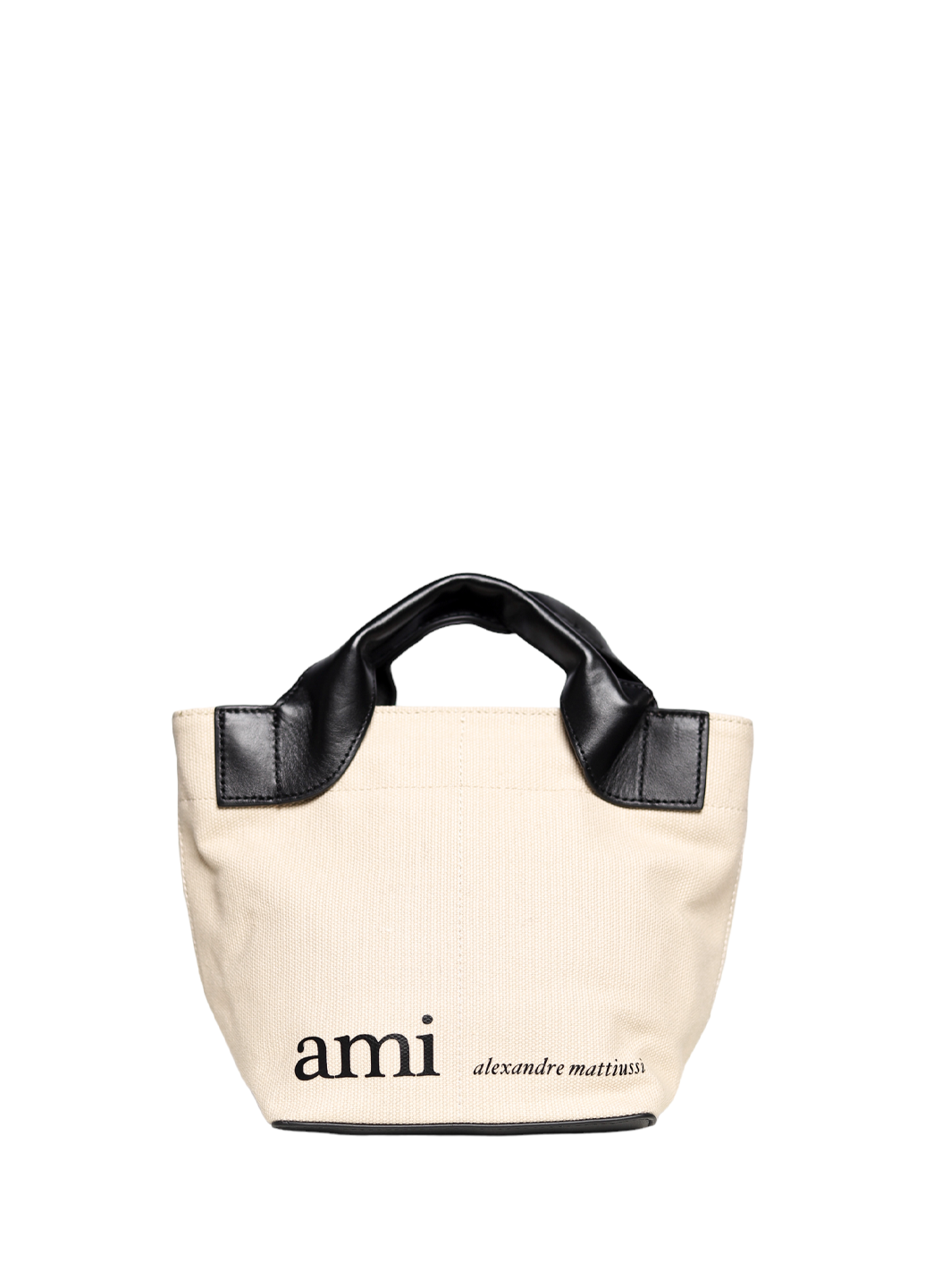 AMI Paris Tote Bag With Logo Print
