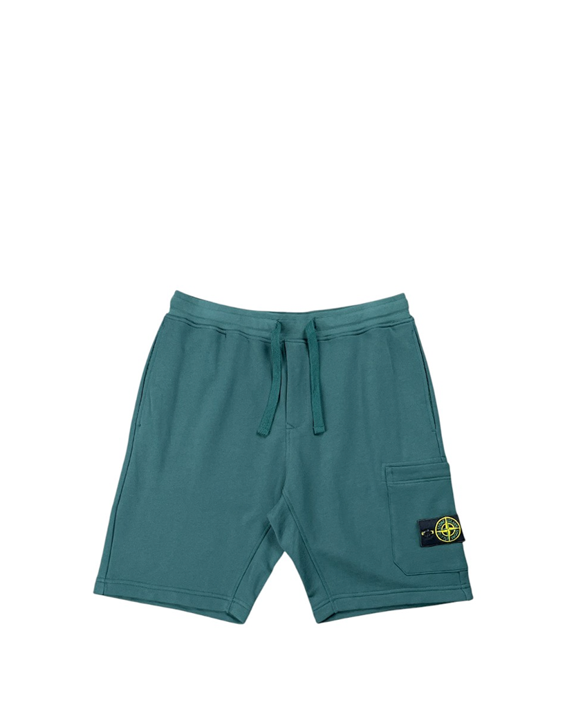 64651 Garment-Dyed Cotton Shorts Dark Green SI0167-DGN