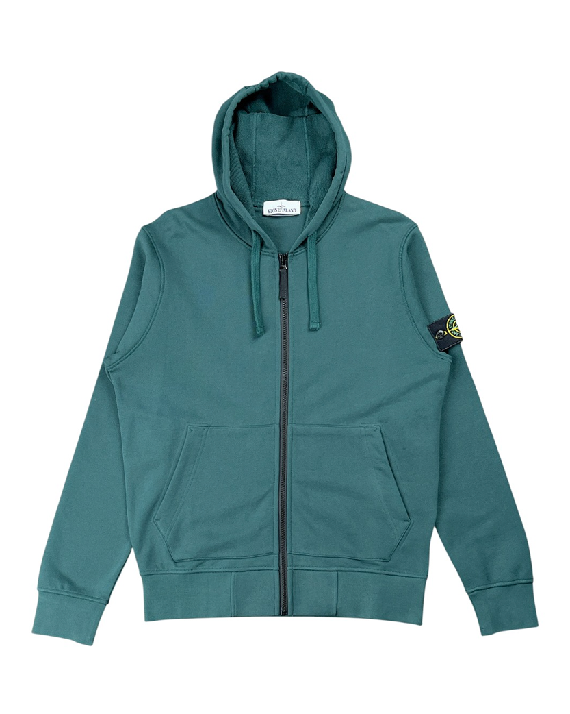 64251 Classic Zip Hooded Sweatshirt Deep Green SI0142-DGN