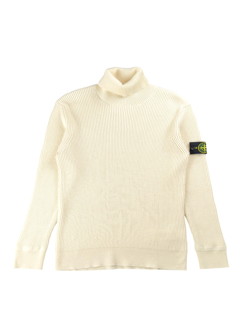 552C2 Turtle Neck Knit Sweater Natural White SI0181-NWT