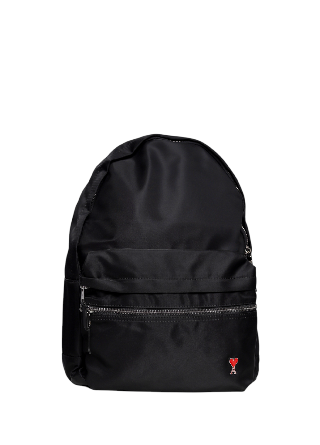 AMI Alexandre Mattiussi Backpack With Logo Black