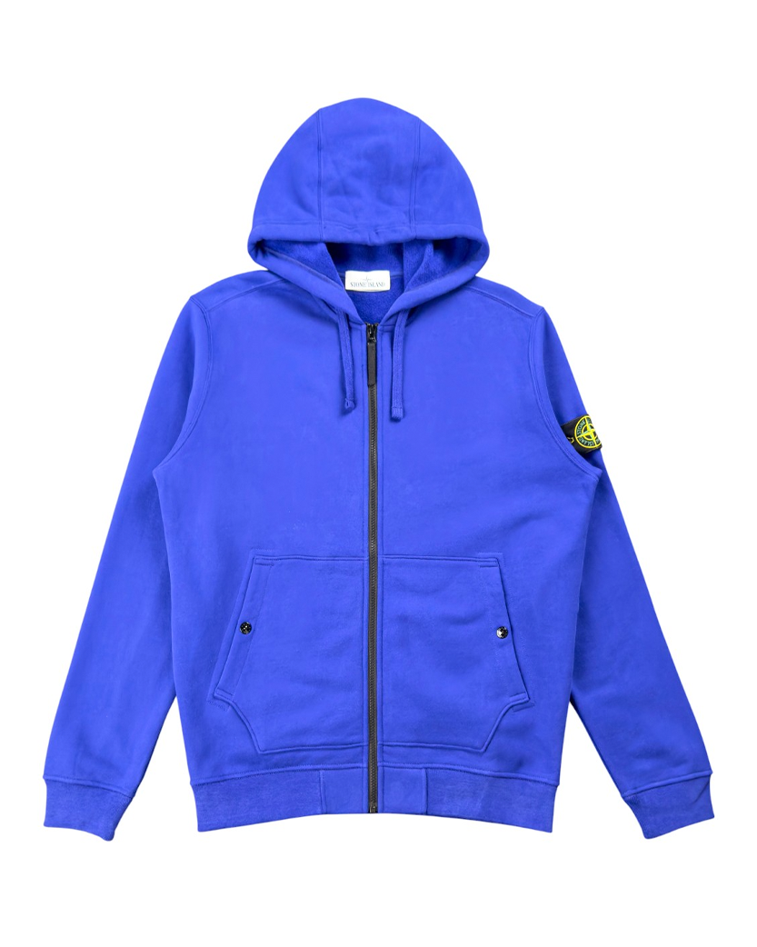 61620 Full-Zipper Hooded Sweatshirt Ultramarine Blue SI0130-UBL