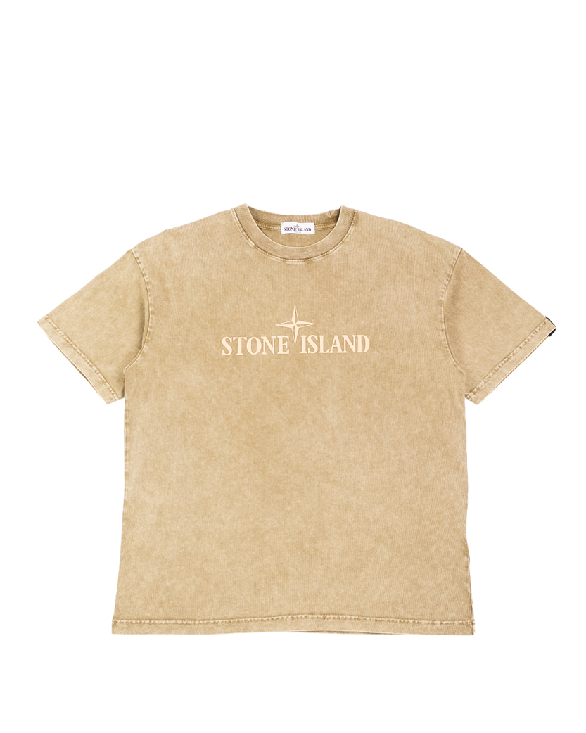 Garment-Dyed T-Shirt Washed Brown SI0262-BN