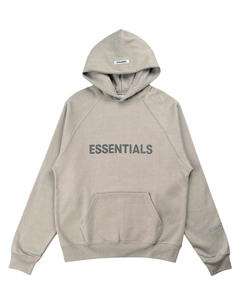 Fear Of God Essentials Pullover Hoodie Cement