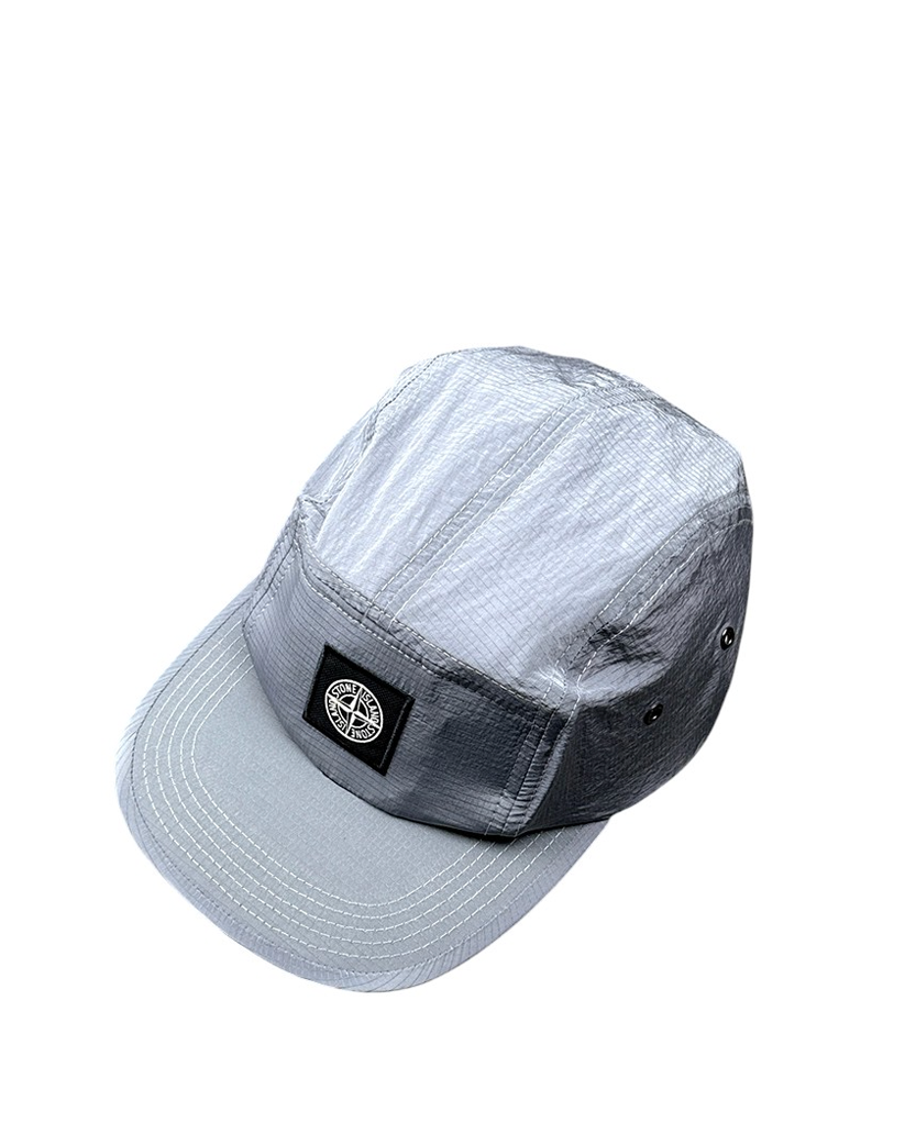 99069 Nylon Metal 5-Panel Cap Grey SI0169-GY