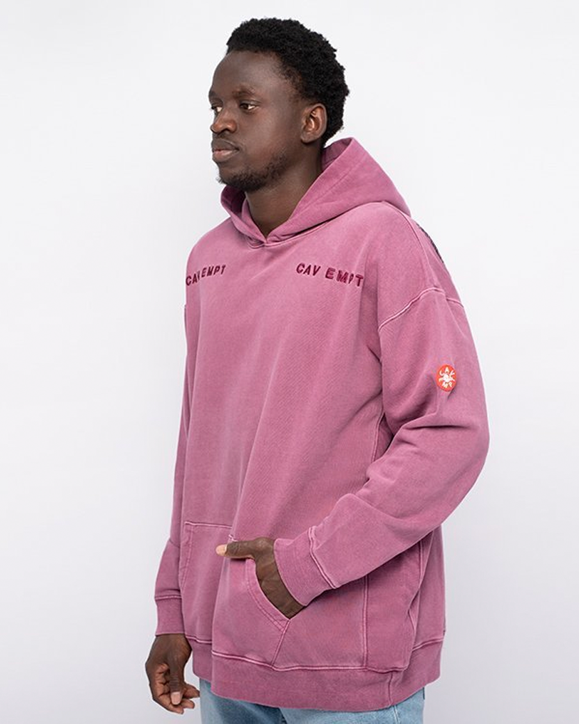 CAV EMPT OVERDYE SMOKEY HEAVY HOODY CAV127 - UNIFORM