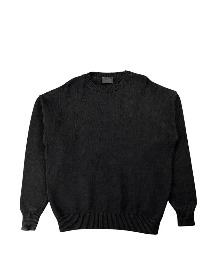 Fear Of God Overlapped Sweater Black