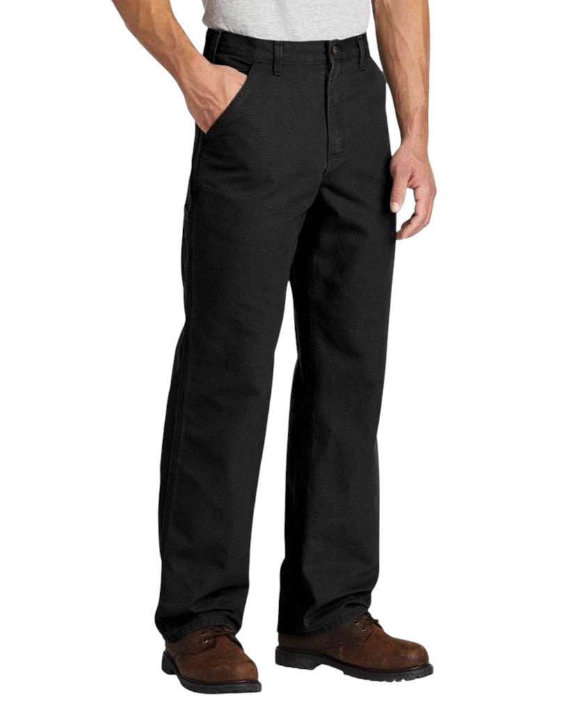Carhartt WIP B11 Washed Duck Work Dungaree Black