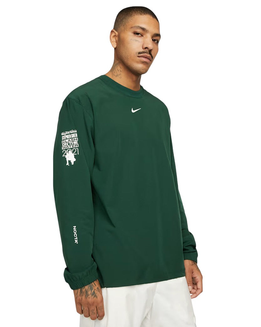 Лонгслів Nike x Drake NOCTA Golf Crewneck Top Green - UNIFORM