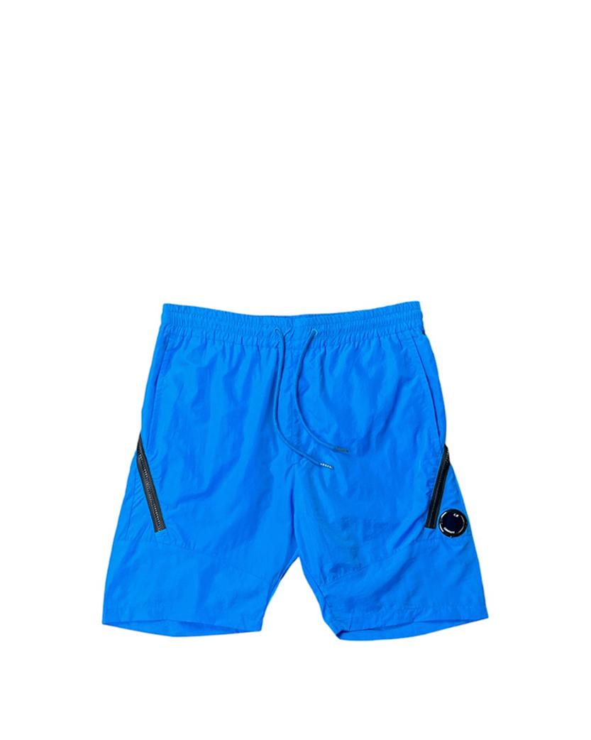 C.P. COMPANY Chrome Lens Pocket Shorts Blue
