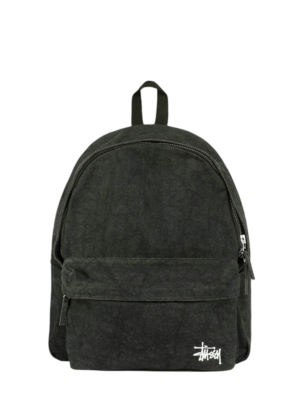 STUSSY Canvas Backpack Washed Black