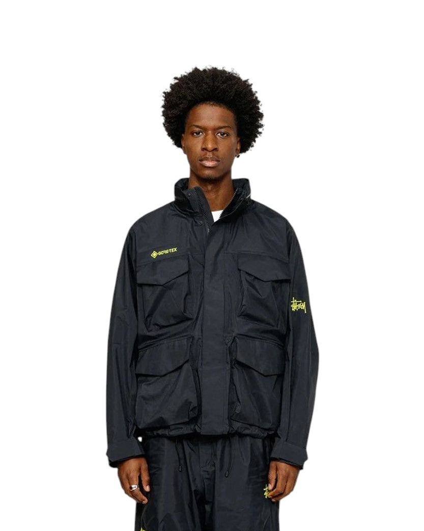 ジャケット・アウター Stussy GORE-TEX M65 Jacket Black M Stussy x GORE-TEX M-65 Jacket | Hypebeast