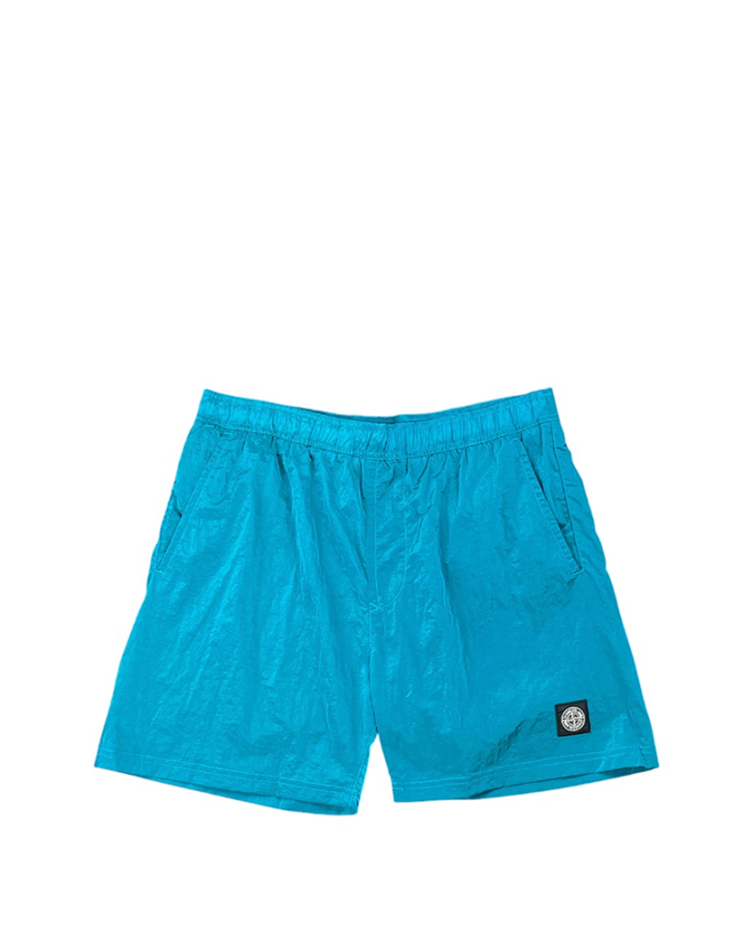 B0943 Beach Nylon Shorts Turquoise SI0166-TU