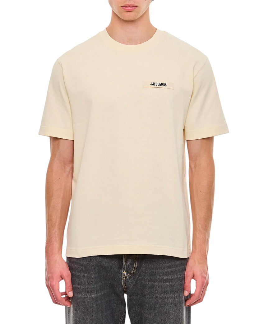 Jacquemus Le T-Shirt Gros Grain Beige