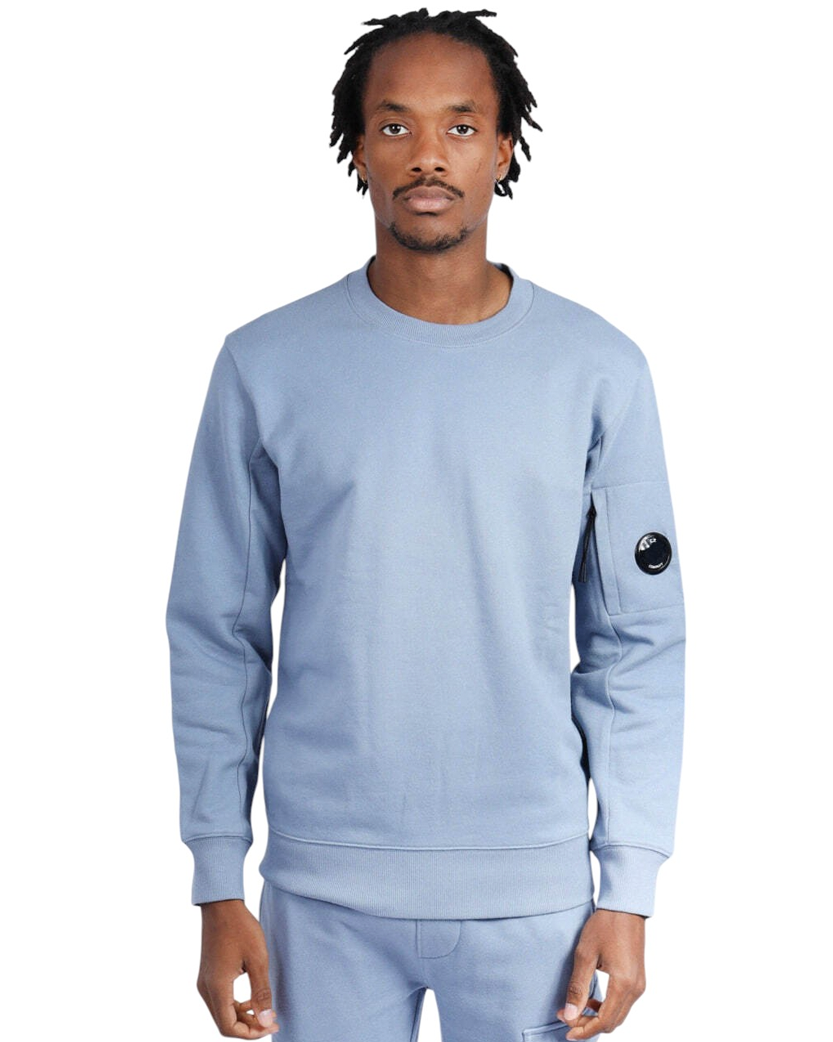 C.P. Company Sweatshirt With Lens Blue
