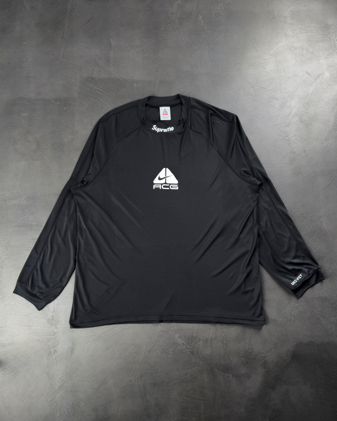 Nike ACG x Supreme Jersey Long Sleeve Black - UNIFORM