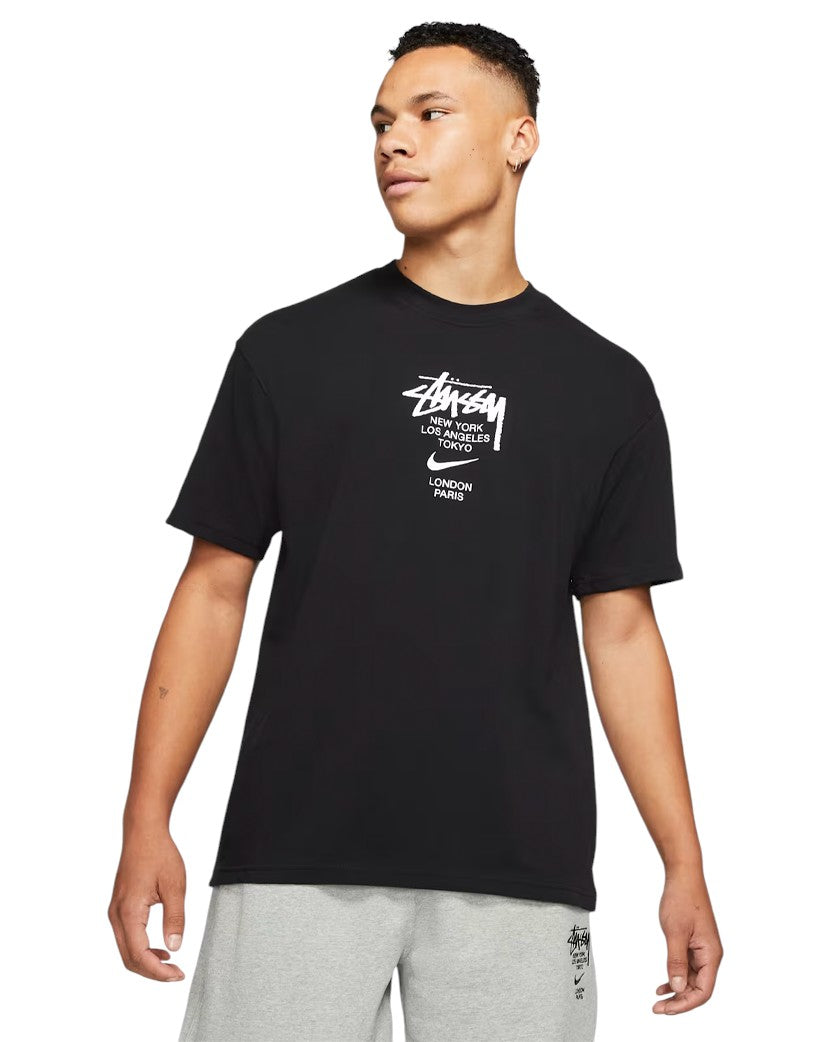 Nike x Stussy International T-Shirt 未使用 NIKE X STUSSY International T-shirt Black - UNIFORM