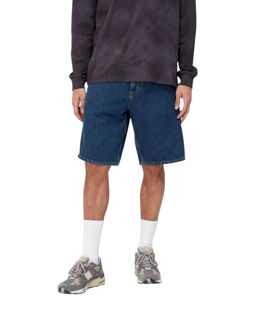 Carhartt WIP Single Knee Short Denim Blue