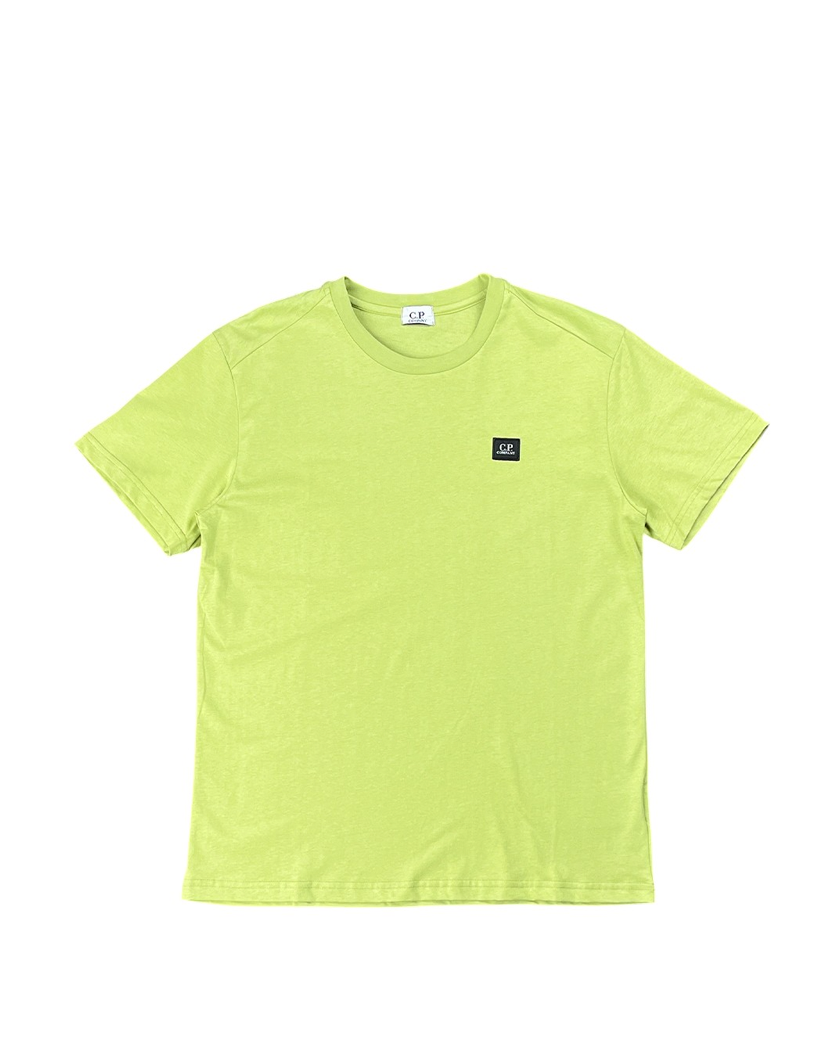 C.P. COMPANY Jersey Small Label T-shirt Green
