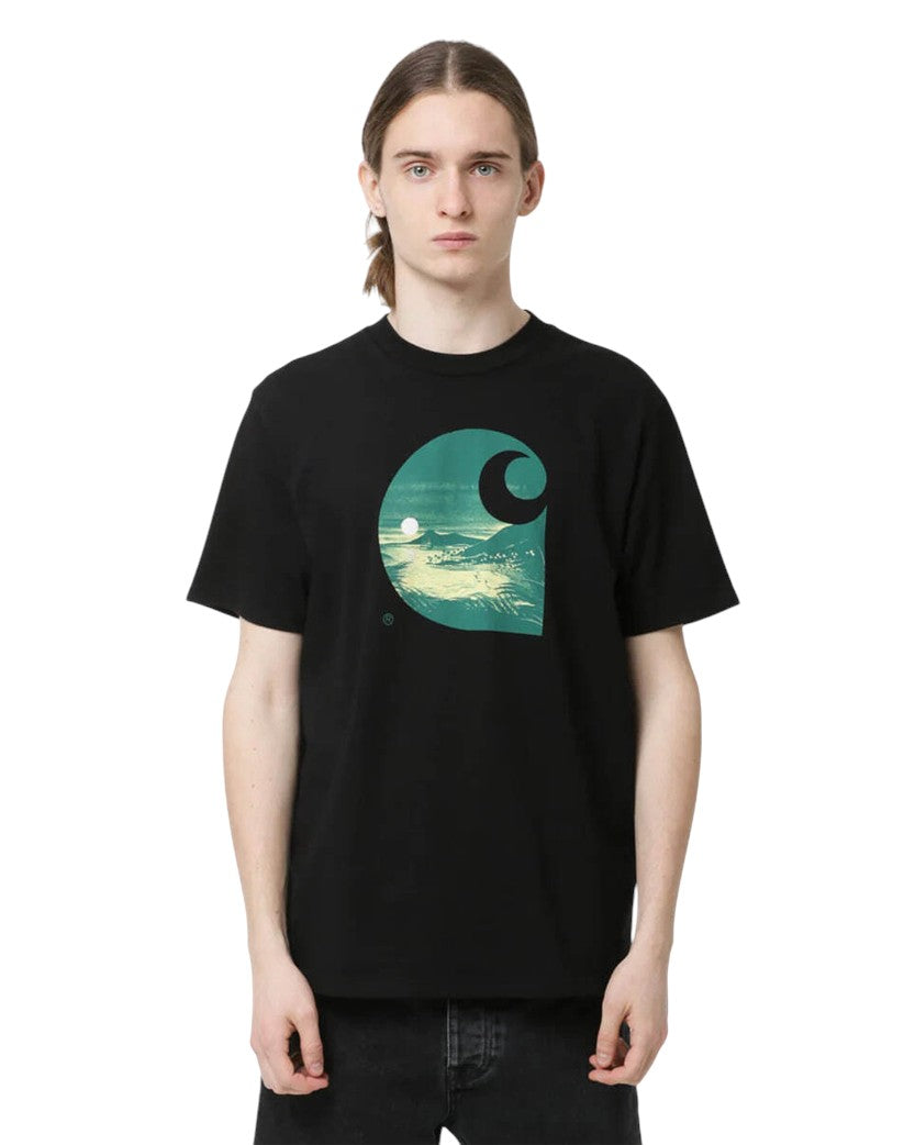 Carhartt WIP Gulf C T-Shirt Black