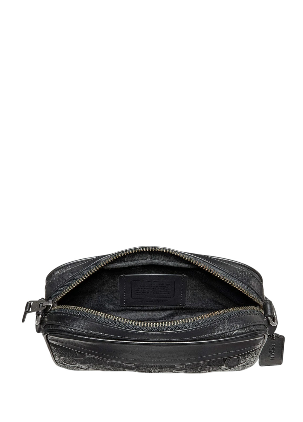 Сумка Coach Graham Crossbody Bag In Signature Leather Black - UNIFORM