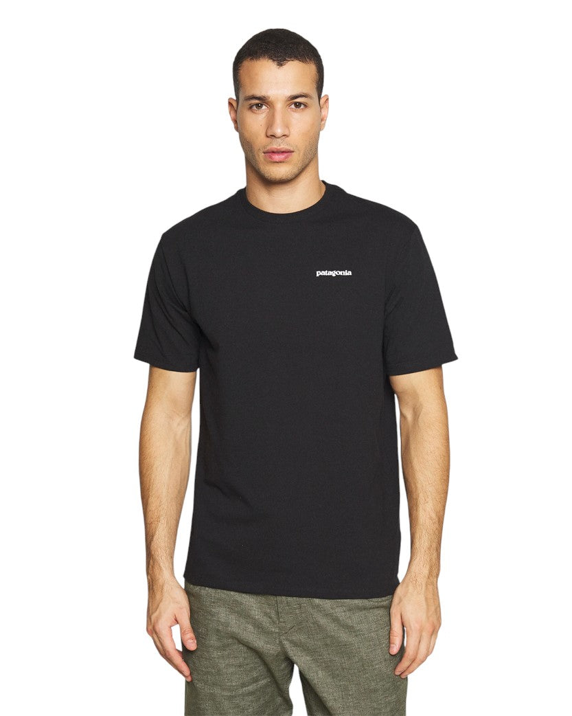 Patagonia P-6 Logo Responsibili T-Shirt Black