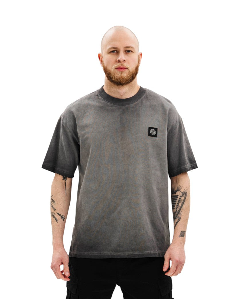 25SS Patch Logo T-Shirt Washed Grey SI0272-WGY
