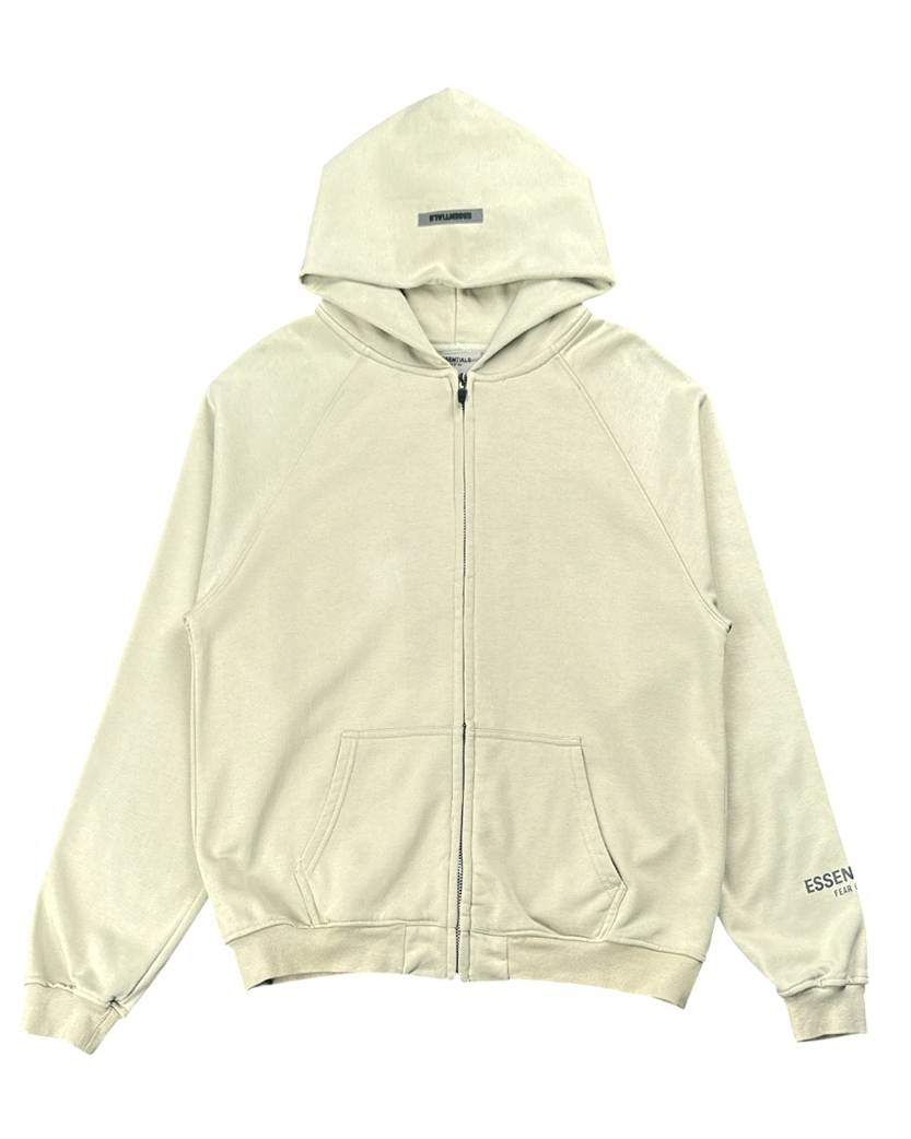 Fear Of God Essentials Raglan Full Zip Hoody String